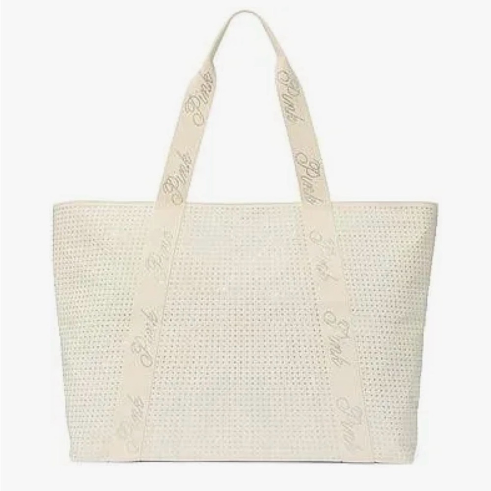 Victoria's Secret White Perforated Travel Organizer